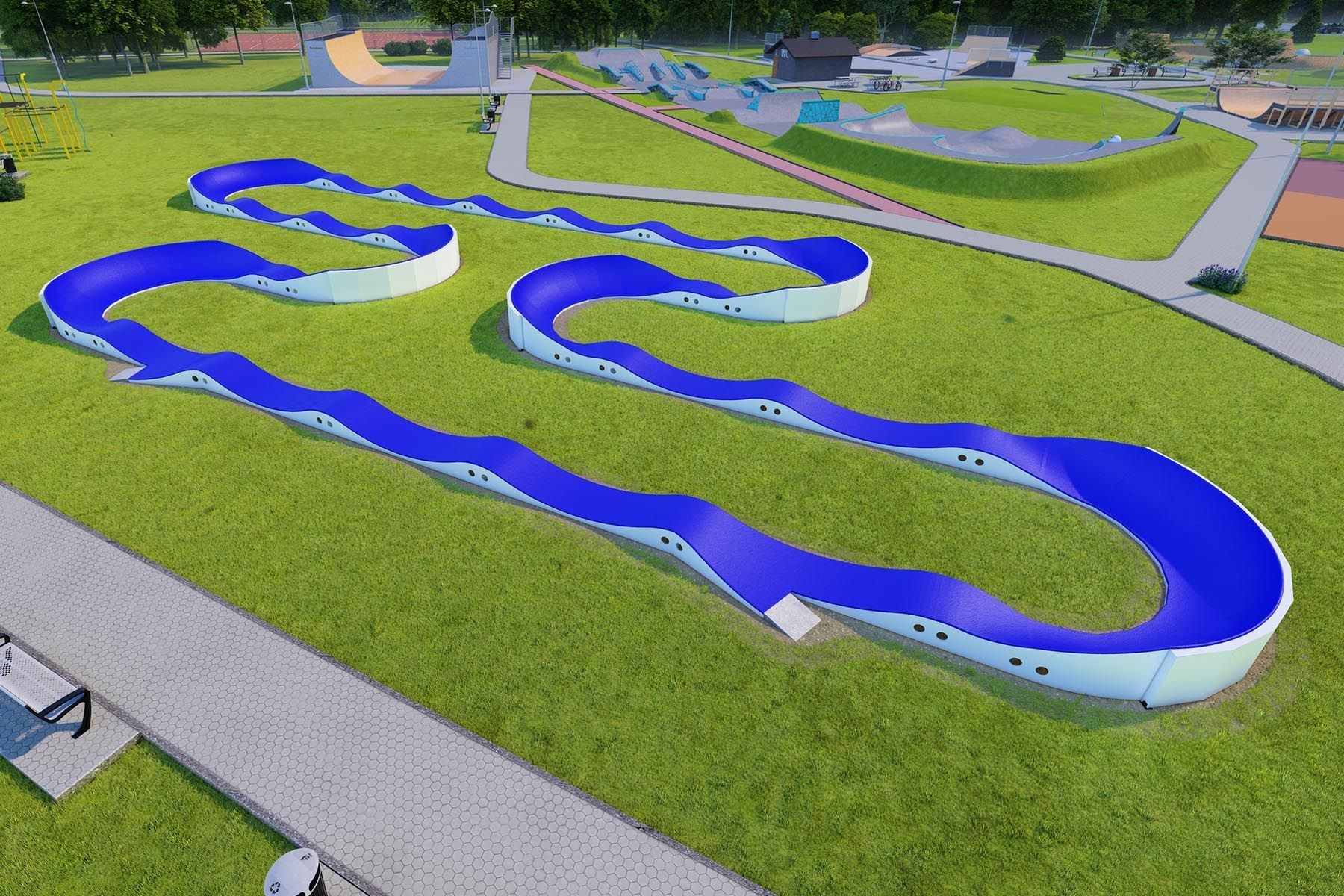 Pumptrack Riverside E PC7DEPE – foto 4