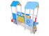 Set cu două turnuri cu tobogan pentru loc de joacă - BGL-1107 imagine 2