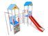 Set cu două turnuri cu structură de frânghii pentru loc de joacă - BGL-1135 miniatura 1