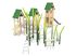 Set cu trei turnuri pentru loc de joacă din salcâm - BGL-8178-4-24IX24-1C imagine 3