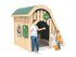 Veterinar - căsuță pentru loc de joacă din salcâm - BGL-8457 miniatura 1